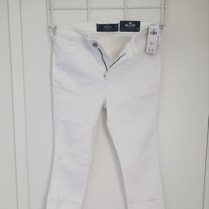 Hollister White Denim